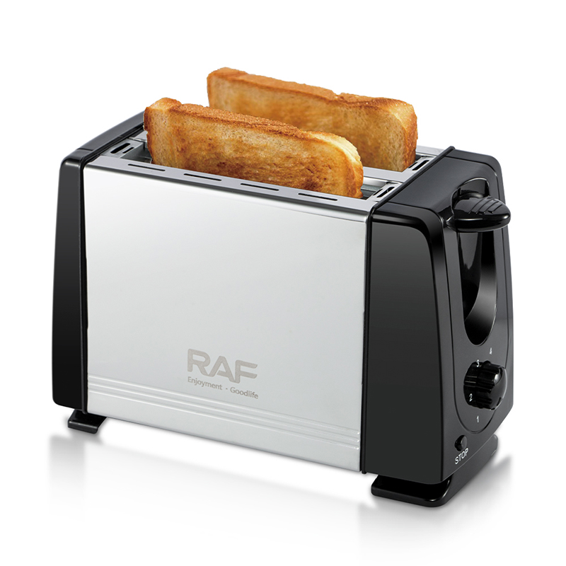 RAF R.262 Easy Breakfast 2 Slice Electric Breakfast Maker Wholesale Stainless Steel Toaster Bread Toaster