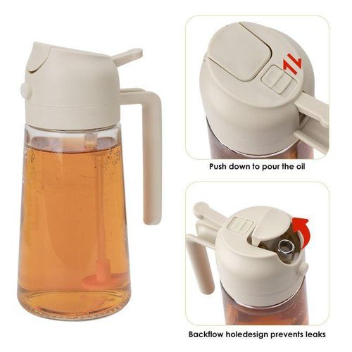 Automatic Push-Type Oil Dispenser Bottle