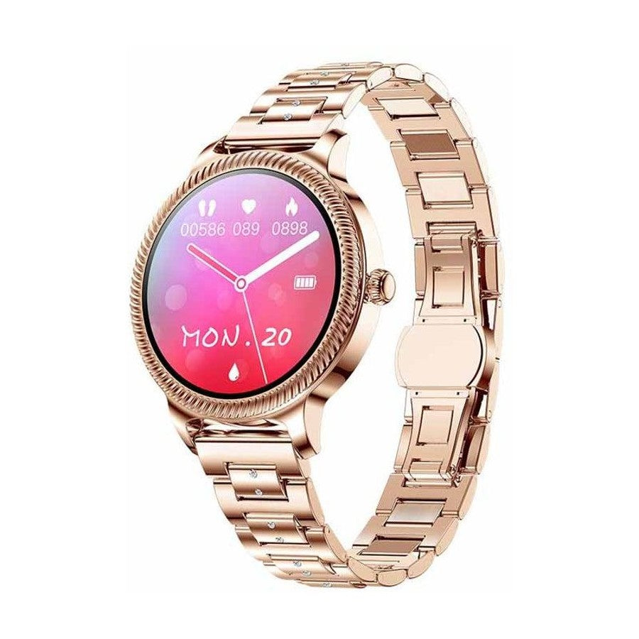 Amoled Smart watch Lady Fashion Blood oxygen Heart Rate smart bracelet watch BT Call Smartwatch Sports women