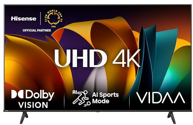 HISENSE  55’ QLED Tv