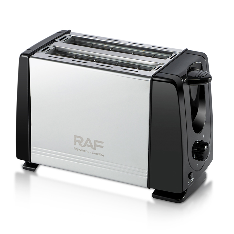 RAF R.262 Easy Breakfast 2 Slice Electric Breakfast Maker Wholesale Stainless Steel Toaster Bread Toaster