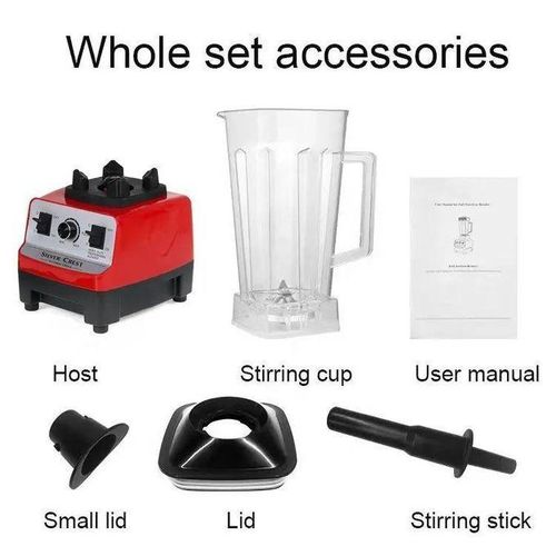 Sokany SK-444 2.0L Professional Heavy Duty Commercial Blender, MULTICOLOR