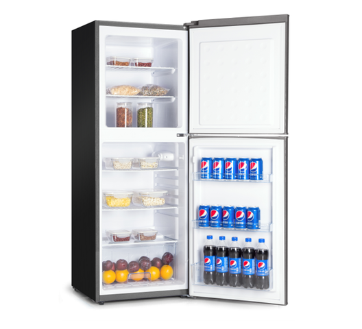 Von VRT-195DRHS Double Door - 195L, Silver