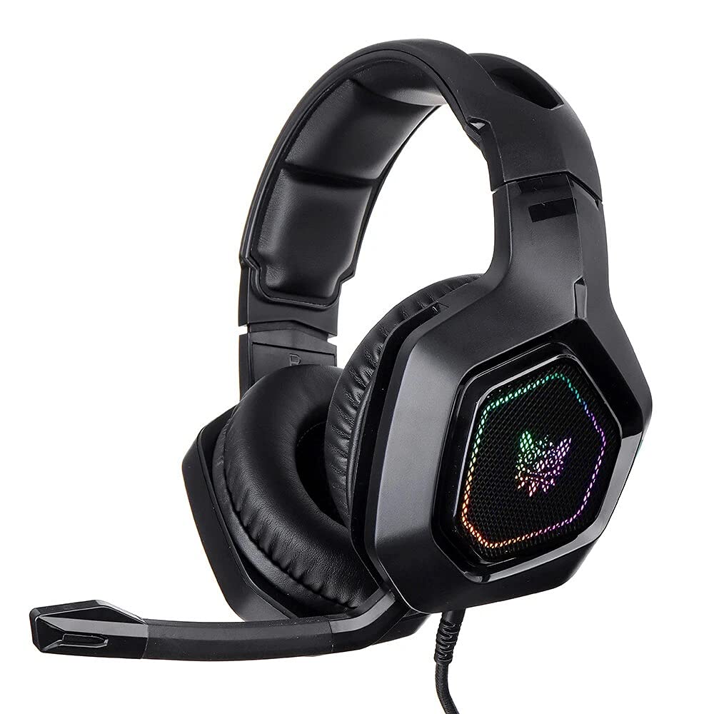 Onikuma K10 RGB Gaming Headset Wired Headphones