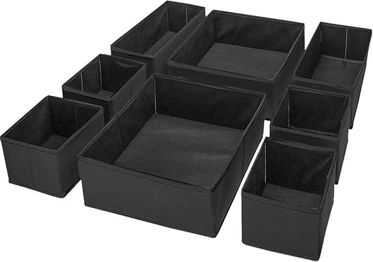 Foldable Fabric Drawer Organizer – 8 in 1