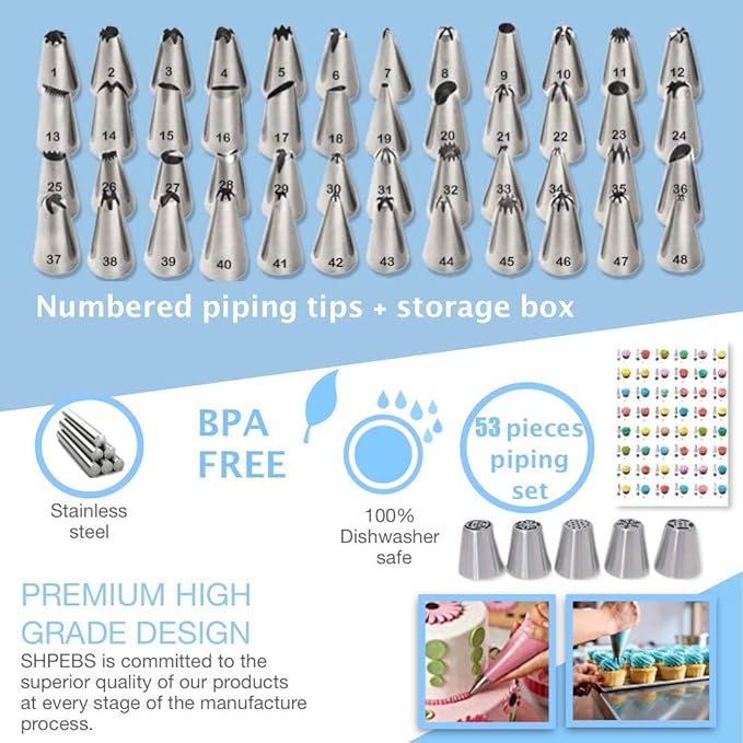 Cake Decorating Kit – Baking Supplies Set
