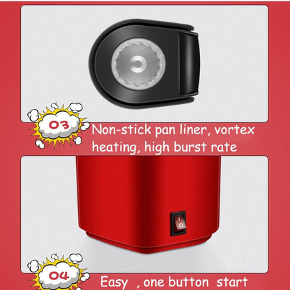 Sokany SK‑07045 Hot Air Popcorn Maker