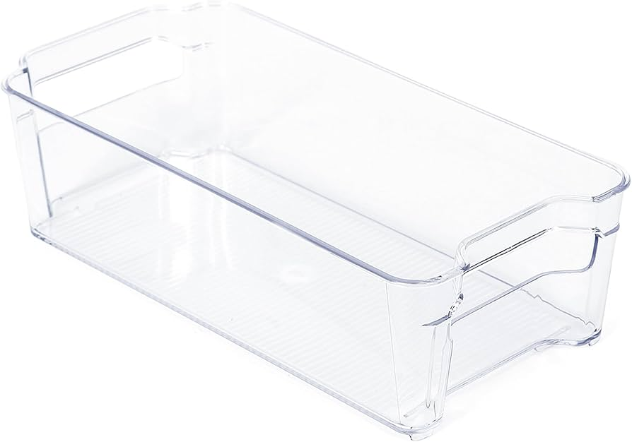multi-purpose acrylic storage container bin.