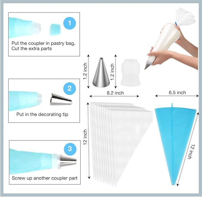 Cake Decorating Kit – Baking Supplies Set