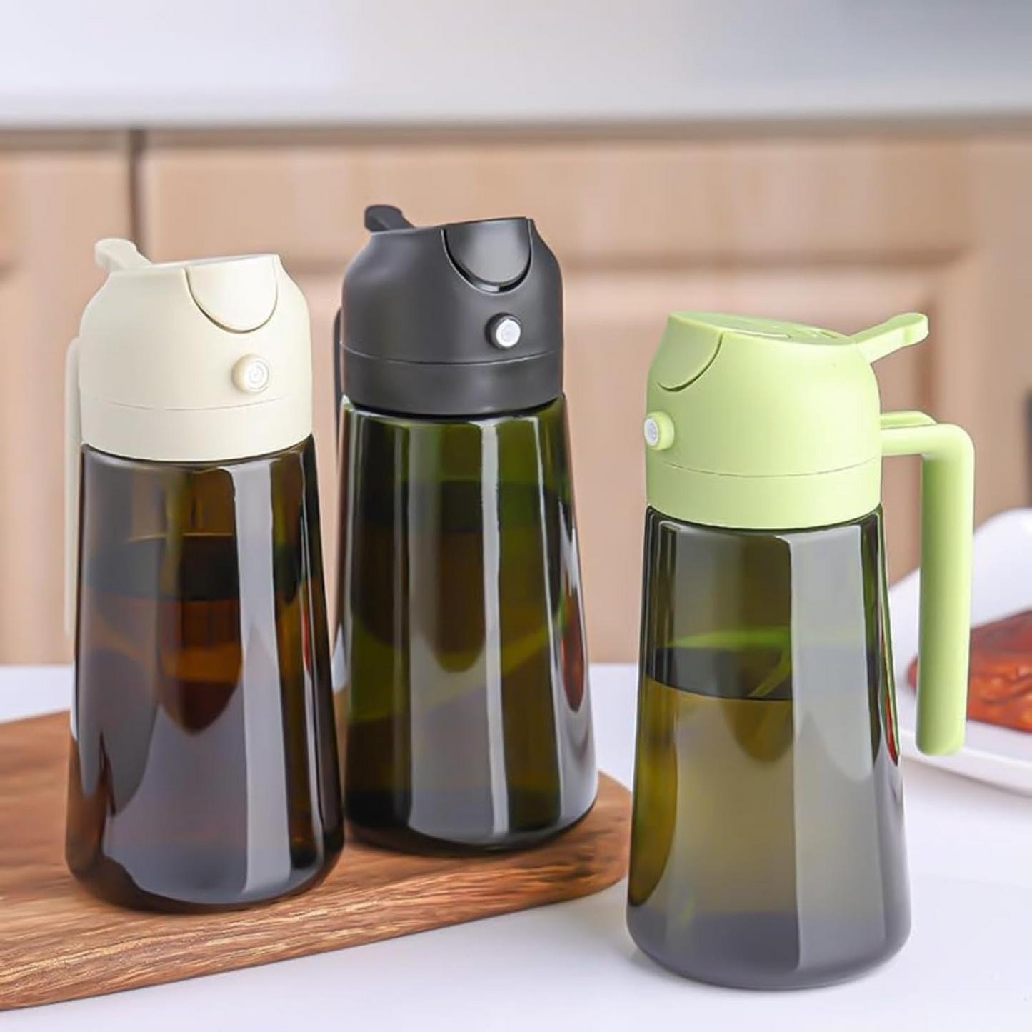 Automatic Push-Type Oil Dispenser Bottle