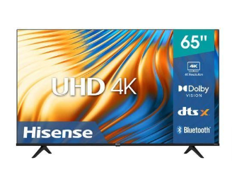 HISENSE 65’ 4K UHD A6 SERIES