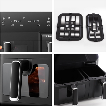 Hisense H09AFBK2S5 Dual Air Fryer