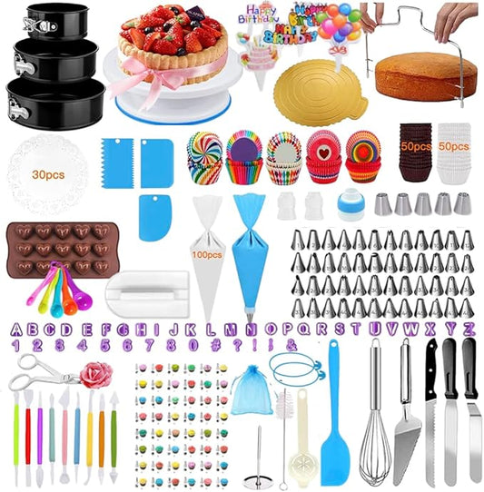 Cake Decorating Kit – Baking Supplies Set