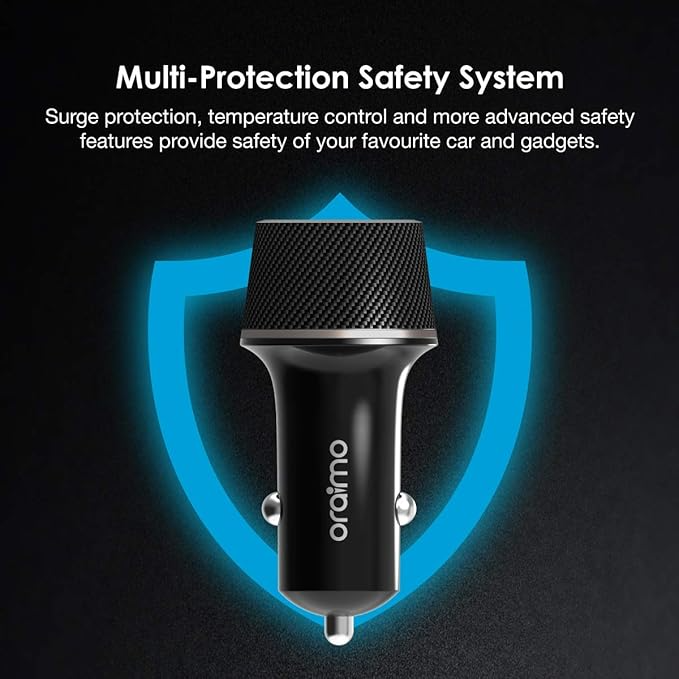 Oraimo Highway 10.5W Dual-Port Car Charger