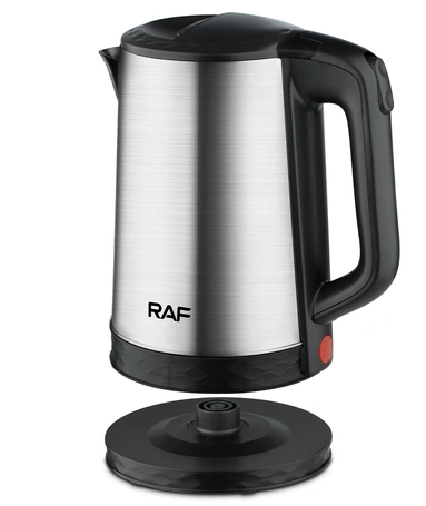 RAF Electric Kettle R.7928 Durable Stainless Steel Electric Kettle 360° Cordless Electric Kettle