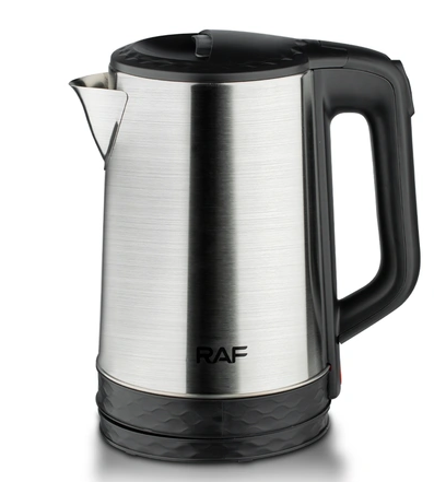 RAF Electric Kettle R.7928 Durable Stainless Steel Electric Kettle 360° Cordless Electric Kettle