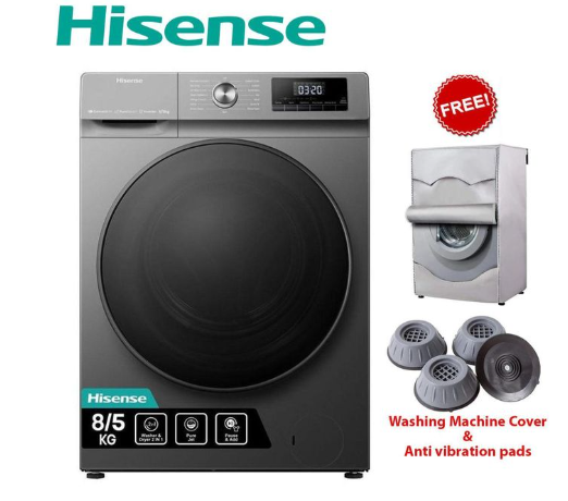 HISENSE WASHER DRYER FRONT LOAD  8/5KG