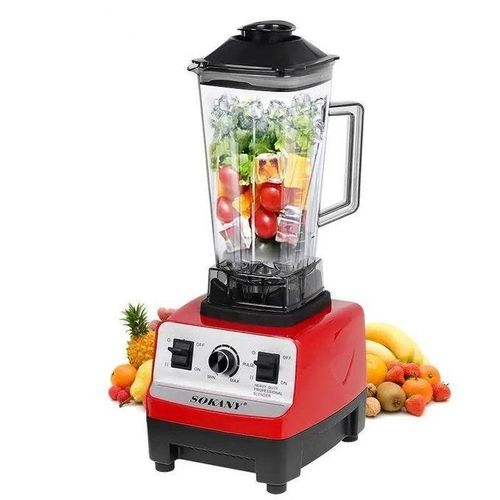 Sokany SK-444 2.0L Professional Heavy Duty Commercial Blender, MULTICOLOR