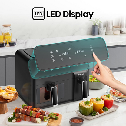 Hisense H09AFBK2S5 Dual Air Fryer