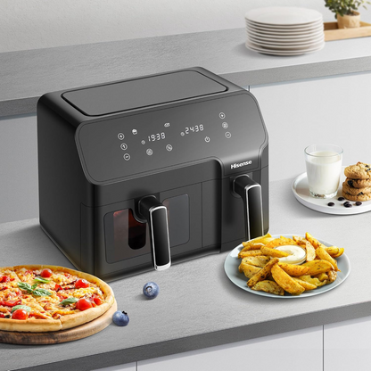 Hisense H09AFBK2S5 Dual Air Fryer
