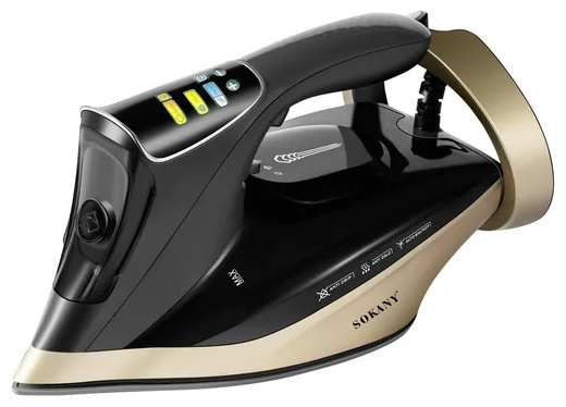 SOKANY SK‑11036 Steam Iron – 2400 W • 350 ml Water Tank • Ceramic‑Treated Soleplate