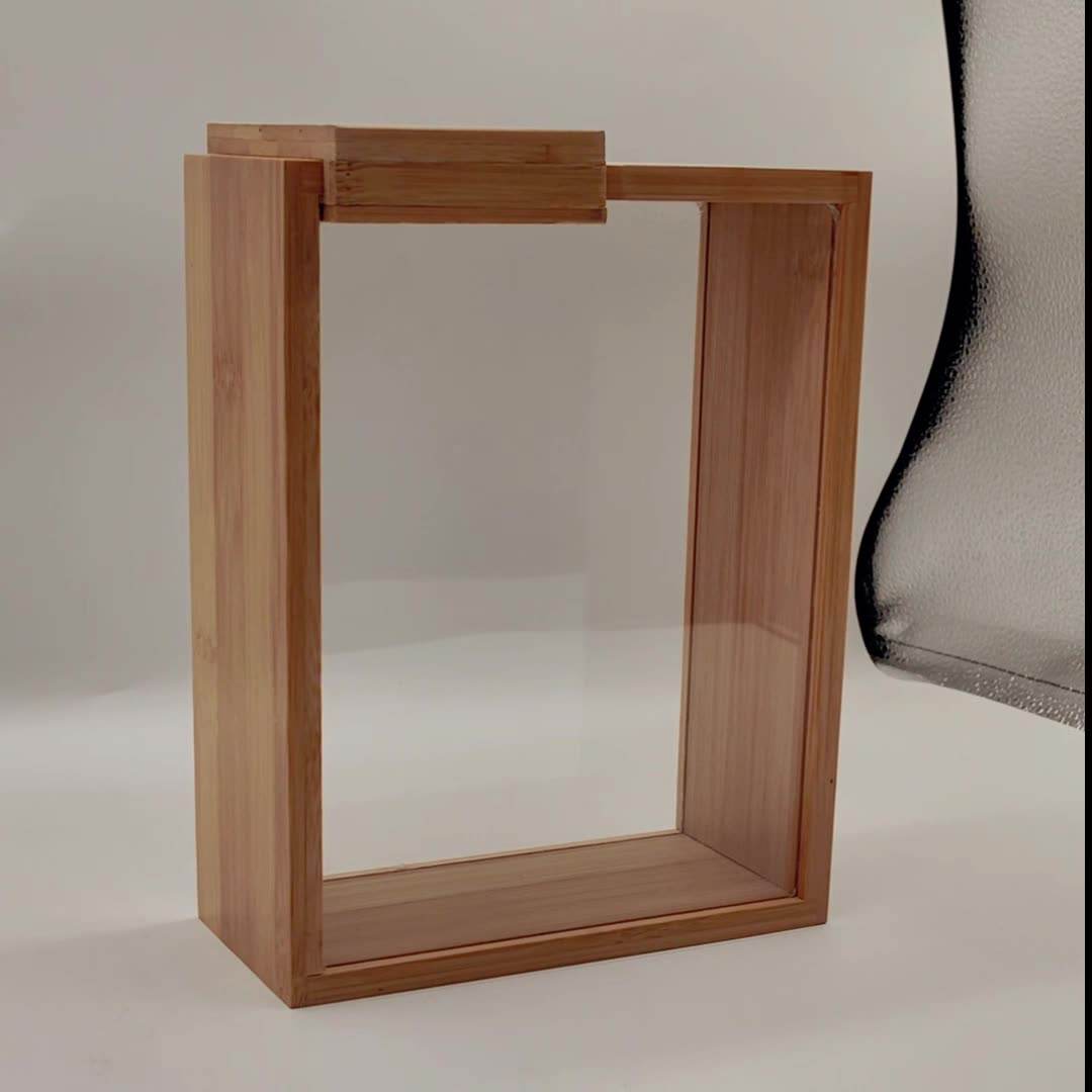 cereal dispenser bamboo