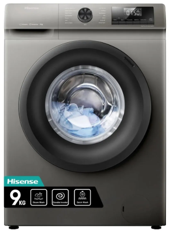 HISENSE  9KG FRONT LOAD WASHING MACHINE
