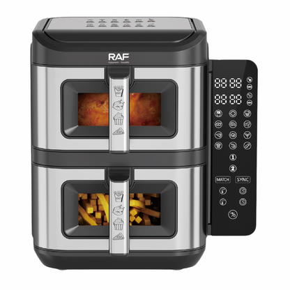 RAF R.5280 6L Dual Basket Air Fryer