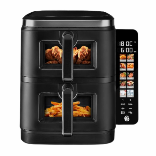 Raf air fryer 5.5L + 5.5L dual basket