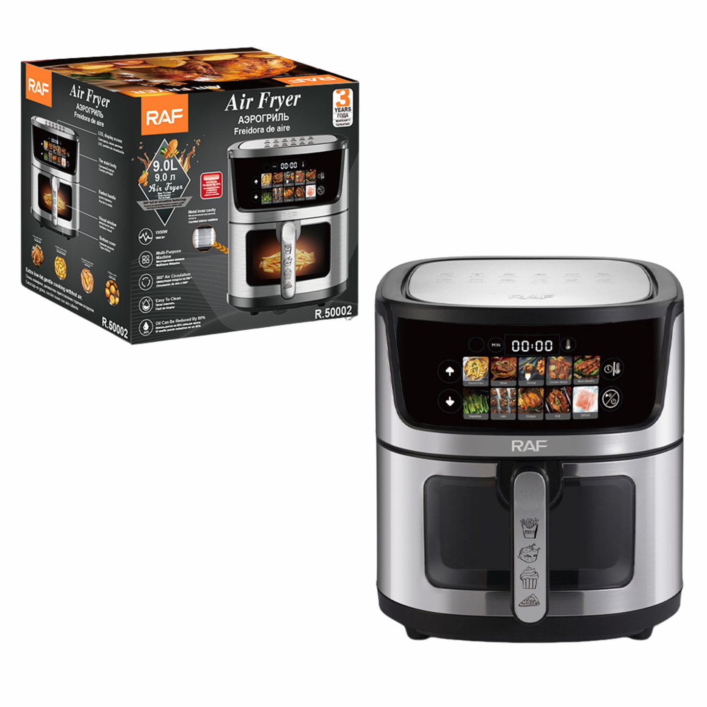 RAF R.50002 9L Digital Air Fryer