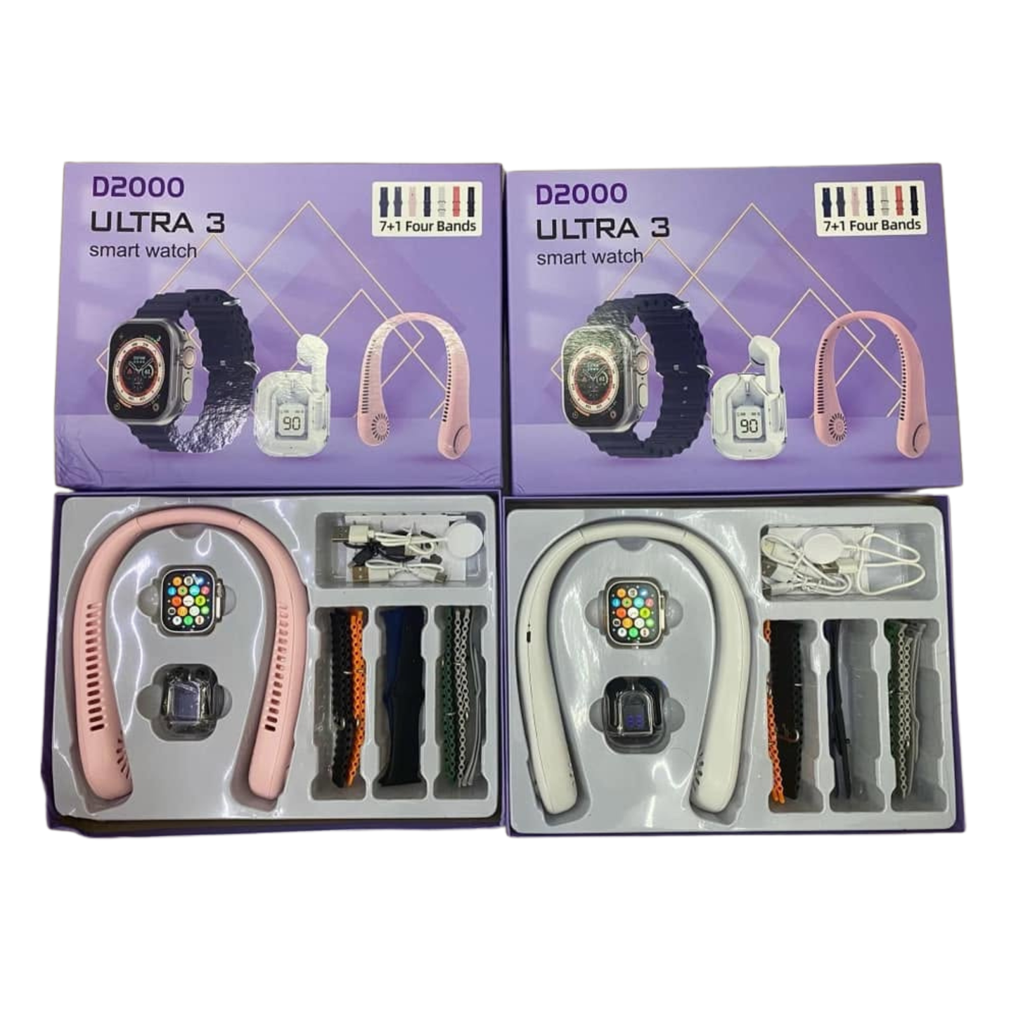 D2000 Ultra 3 smart watch set