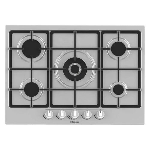 Hisense Built-in 90cm Gas Hob 5 Burner with Wok Burner HHU90GASS