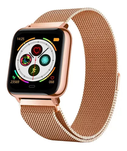 Smartwatch Women Gift HD Display Ultra-Slim Design Heart Rate Sports Fitness Bracelet BT Call Smart Watch