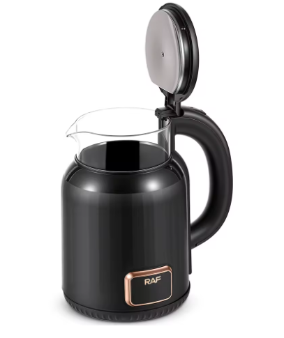 RAF R.7411 1.7 L Electric Kettle — 1500 W Stainless Steel Water Boiler with Auto Shut-Off