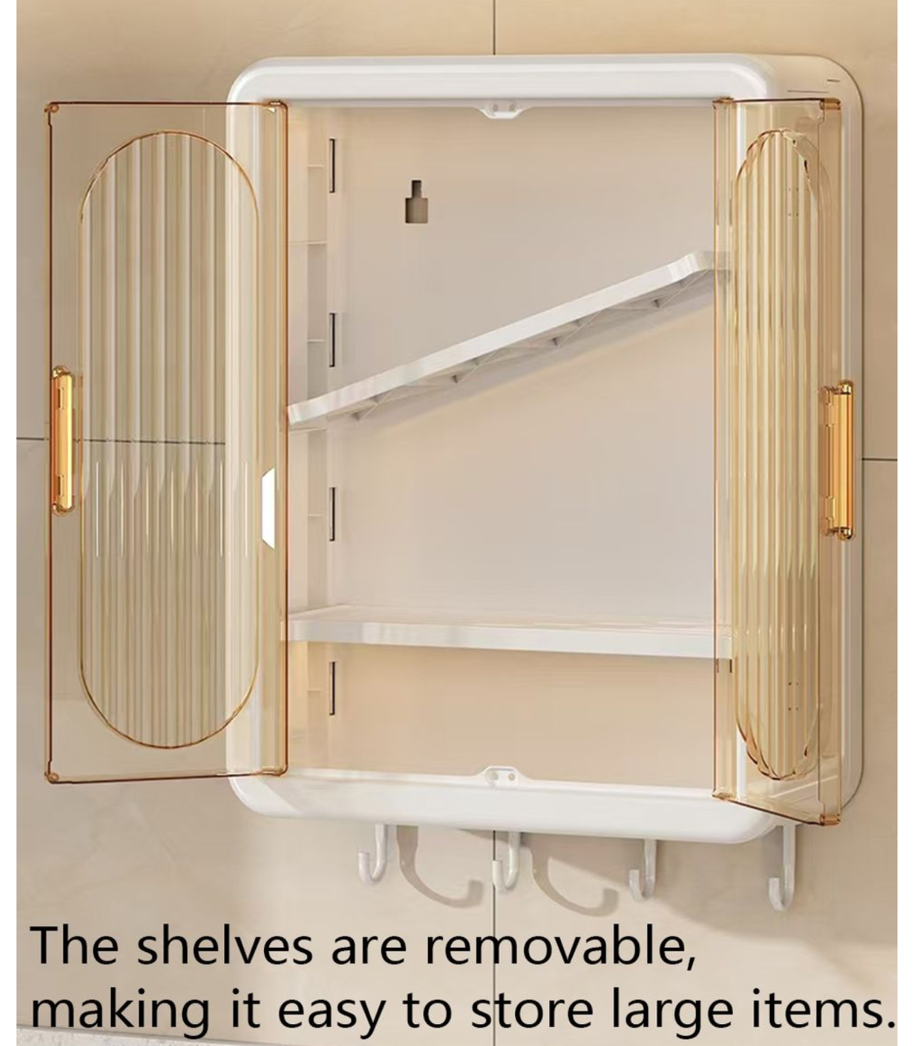 Kitchen And Bathroom Wall-Mounted Movable Storage Boxes