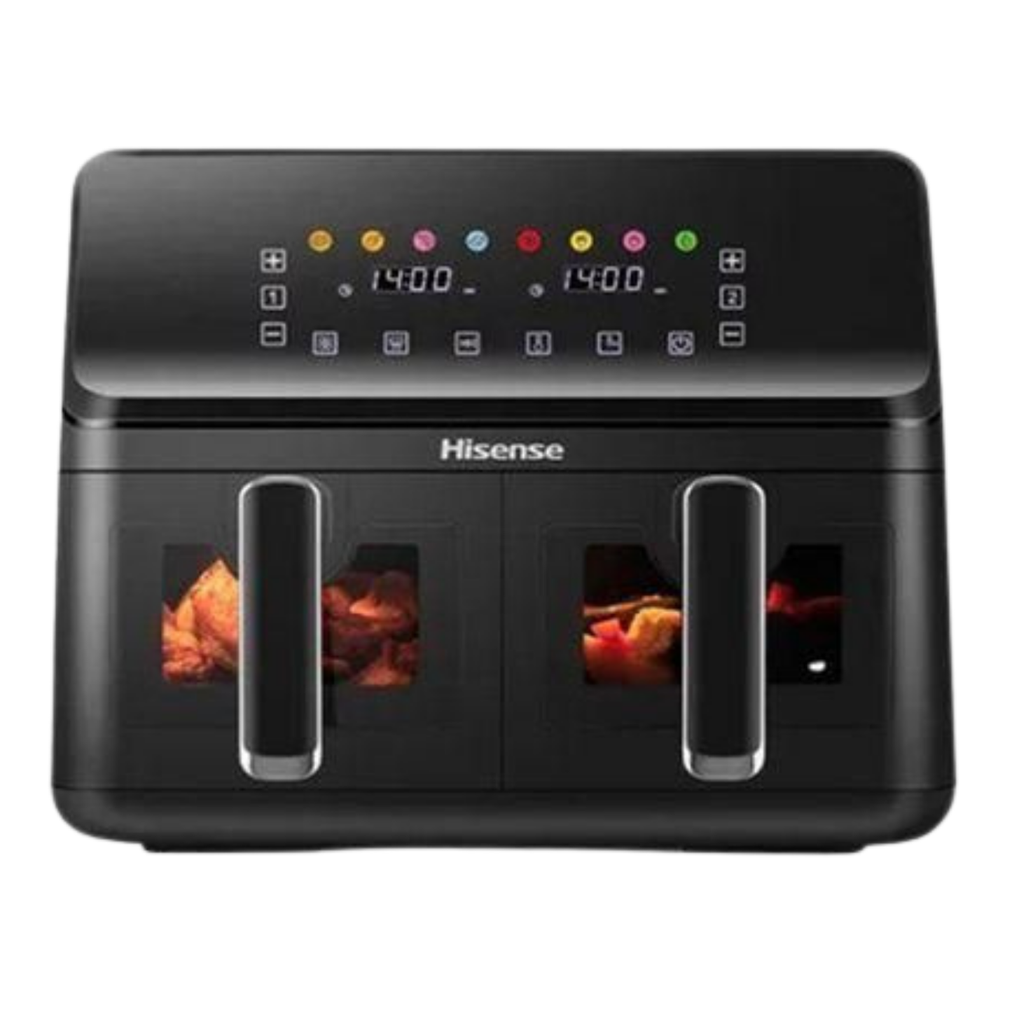 Hisense Air Fryer 8 Liters Dual Basket H08AFKBK2S1