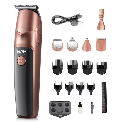 RAF R.4021 Men Grooming Kit - Professional Hair & Beard Trimmer