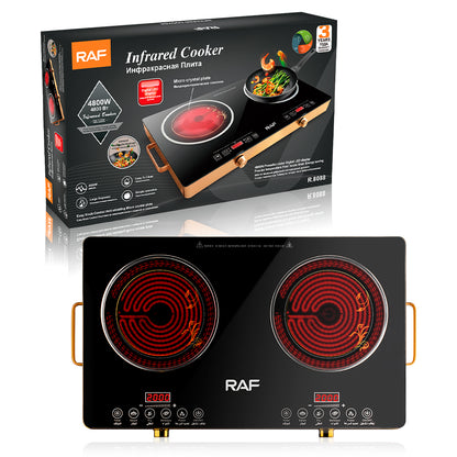 RAF R.8088 2-Burner Infrared Cooker