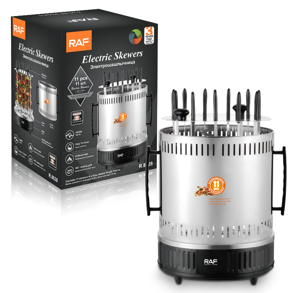 RAF R.8628 Electric Skewers Grill 1500W