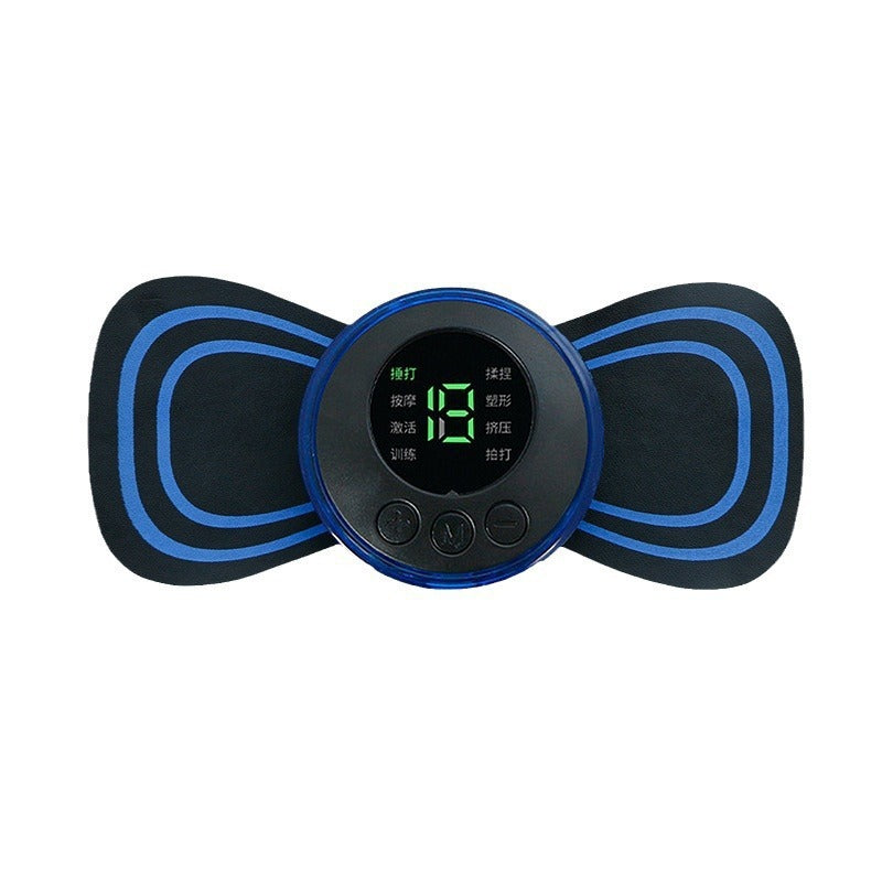 RECHARGEABLE FULL BODY MASSAGER FOR PAIN RELIEF – 8 MODE EMS NECK CERVICAL MASSAGER