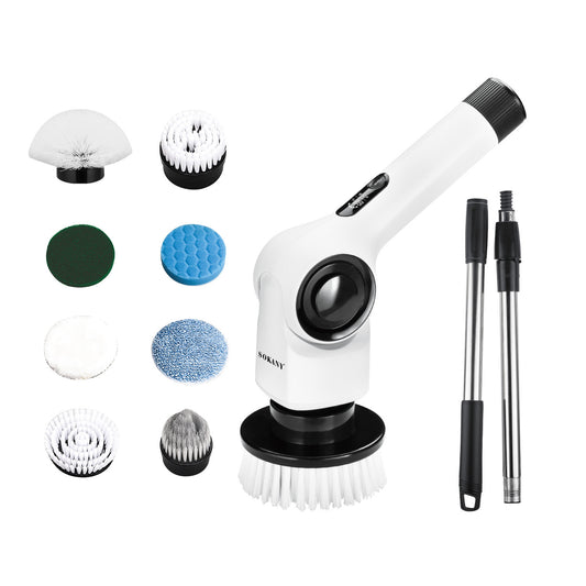 SOKANY SK-13058 8-in-1 Electric Cleaning Brush