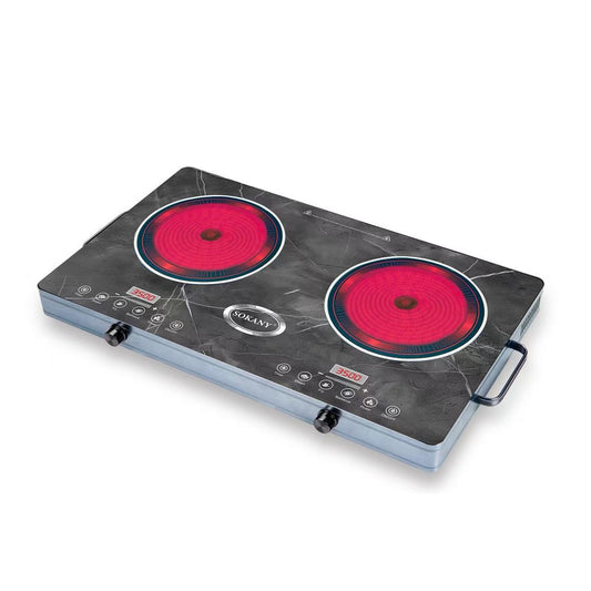 Sokany SK-07080 Double Coil Electric Infrared Cooker-portable