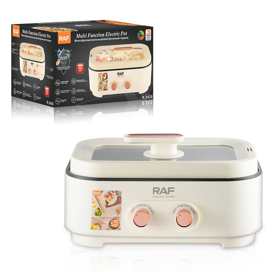RAF R.5420 6L 2-in-1 Electric Hot Pot & Grill