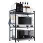 2 TIER MICROWAVE RACK