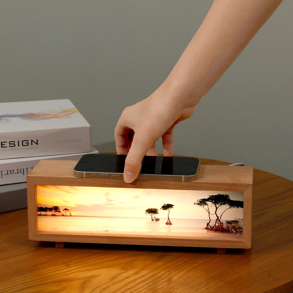 Wireless Charging Lamp