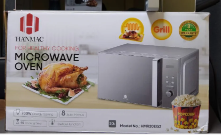 HANMAC 20L Digital Grill Microwave - HMR20EG2