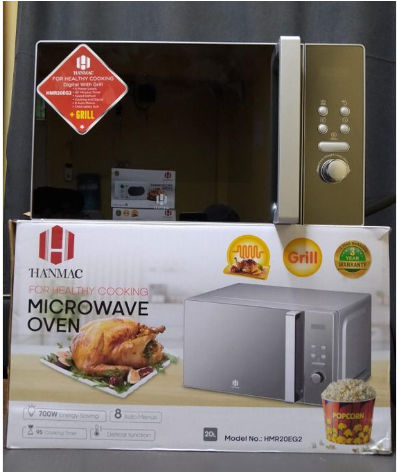 HANMAC 20L Digital Grill Microwave - HMR20EG2