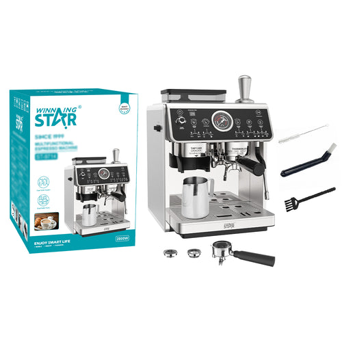 Winning Star ST-9714 20 Bar Semi-Automatic Espresso Machine