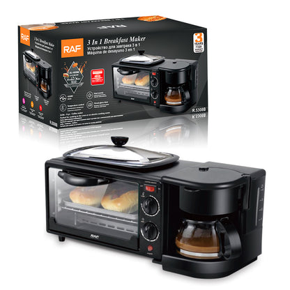 RAF R.5308 3-in-1 Breakfast Maker