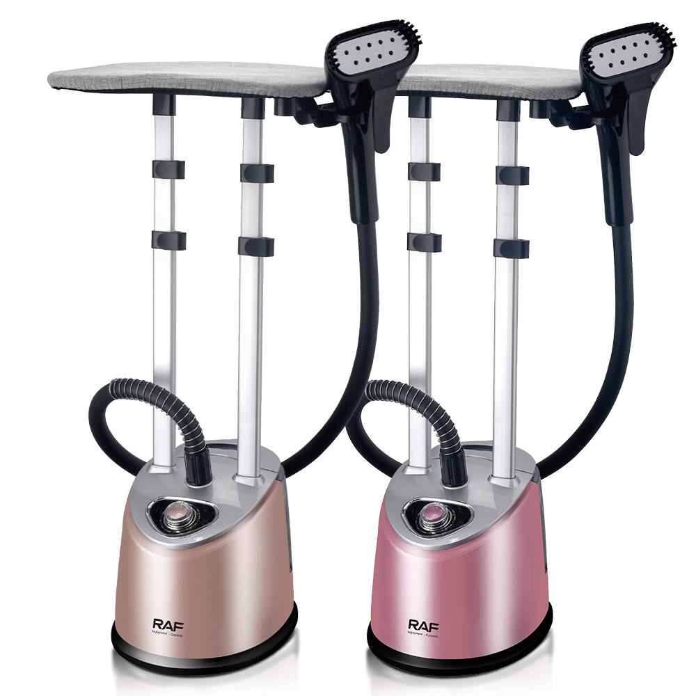 RAF R.3048 Steam Iron & Standing Garment Steamer with Ironing Board